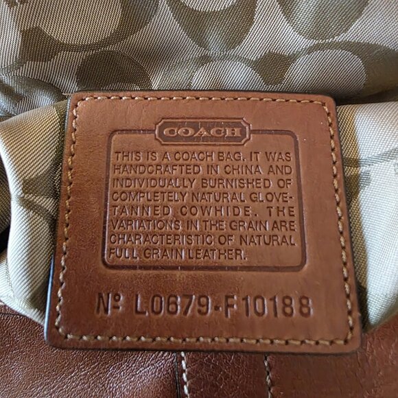 Coach F10188 Soho Small Hobo Shoulder Bag Tan Leather w/ Dustbag Authenticated - Picture 4 of 16